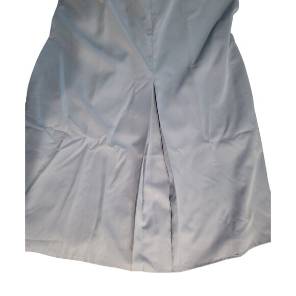 Zanzea Women's Light Blue Sleeveless Shift Knee Length Dress With Side Pockets L - Picture 4 of 10